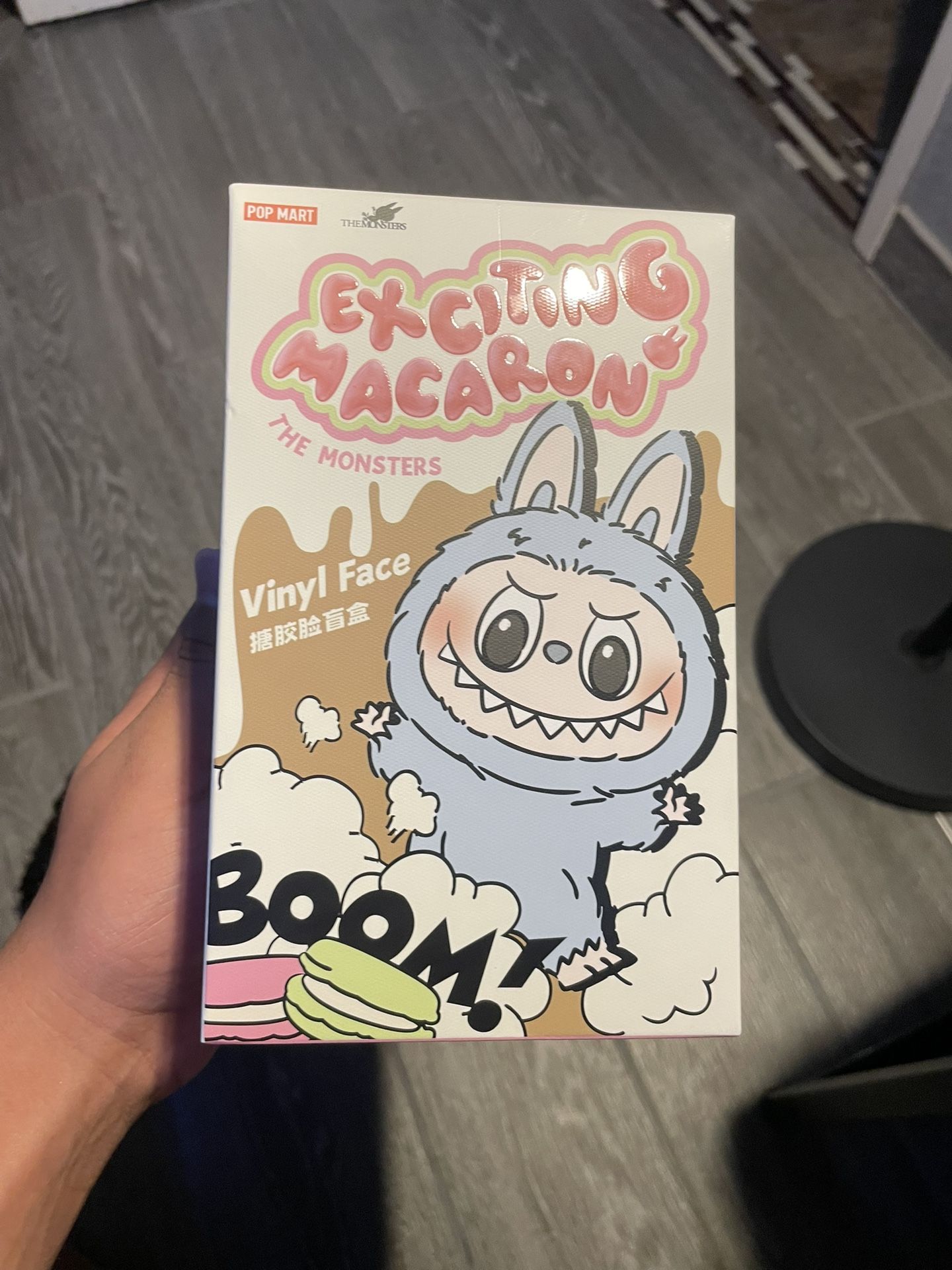 Exciting Macaron The Monsters Vinyl Face Labubu