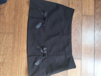 Mini skirt black