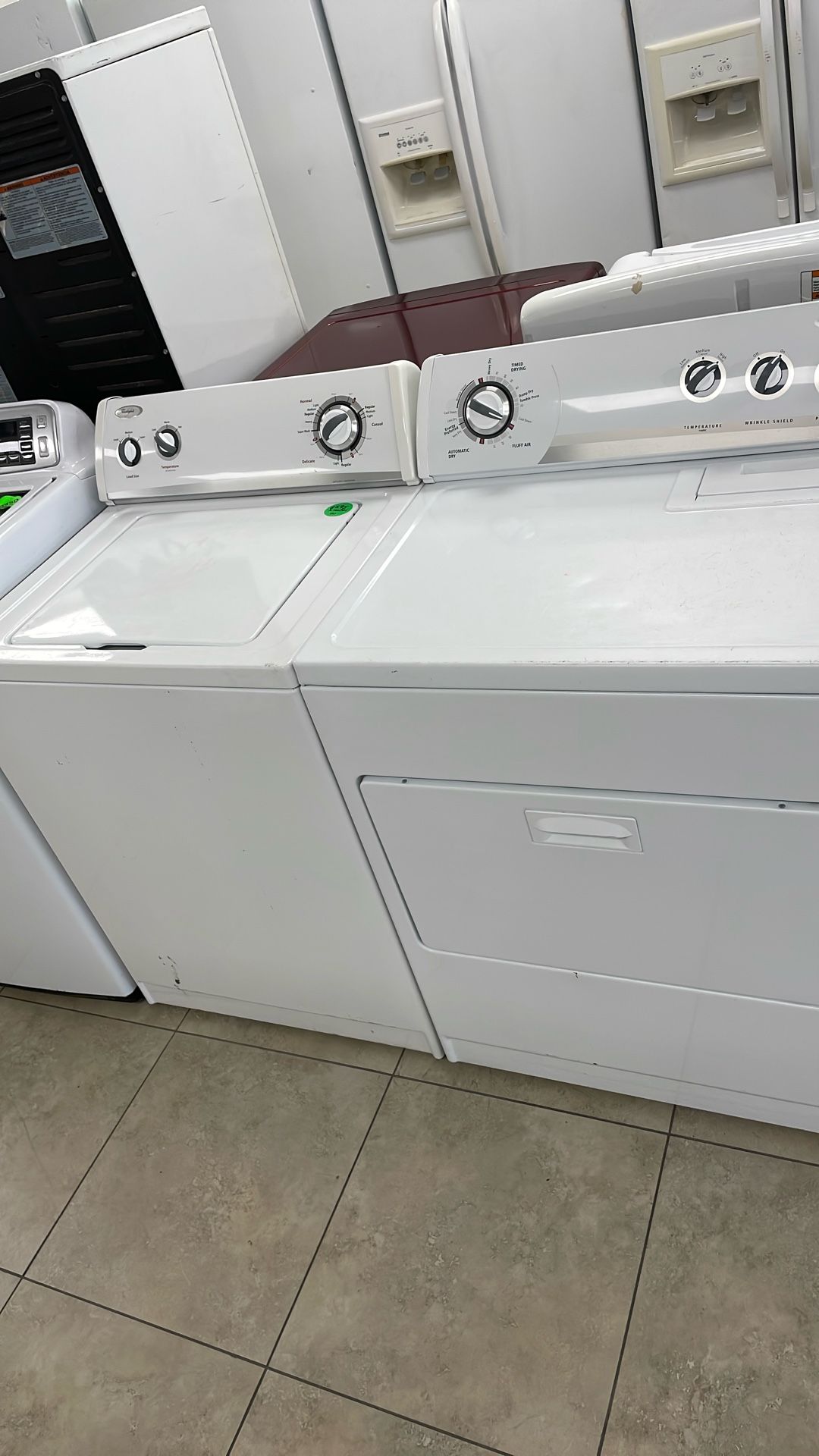 Whirlpool Traditional Time, Washer And Dryer