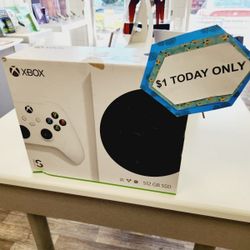 Microsoft Xbox Series S - $1 Today Only