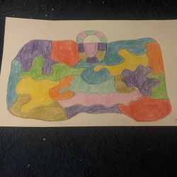 Abstract Gaming Remote Controller 