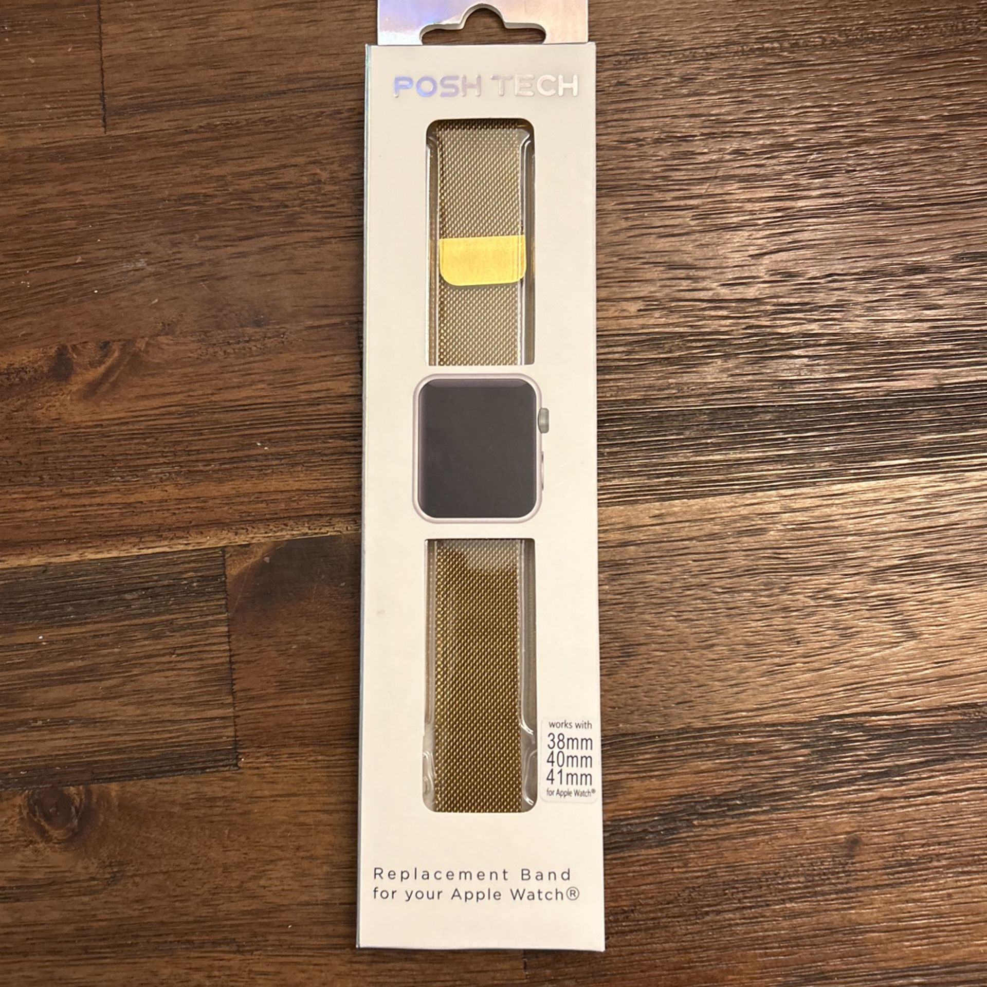 Gold Mesh Apple Watch Band 