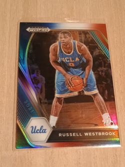 Russell Westbrook (UCLA Bruins) - 2021 Panini Prizm Draft Picks RWB Prizm