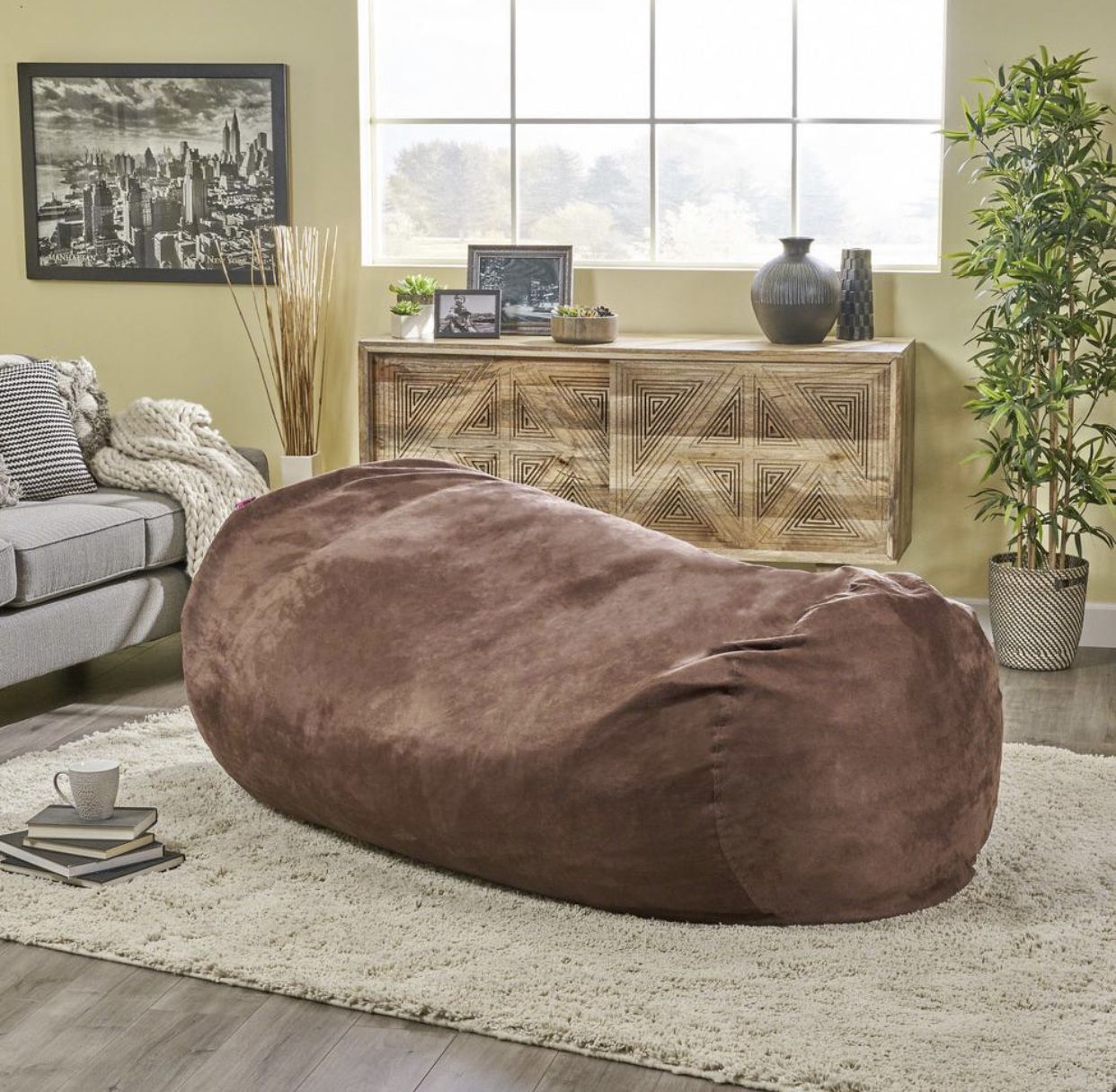 Large Bean Bag Chair Giant Sofa 8 ft XL