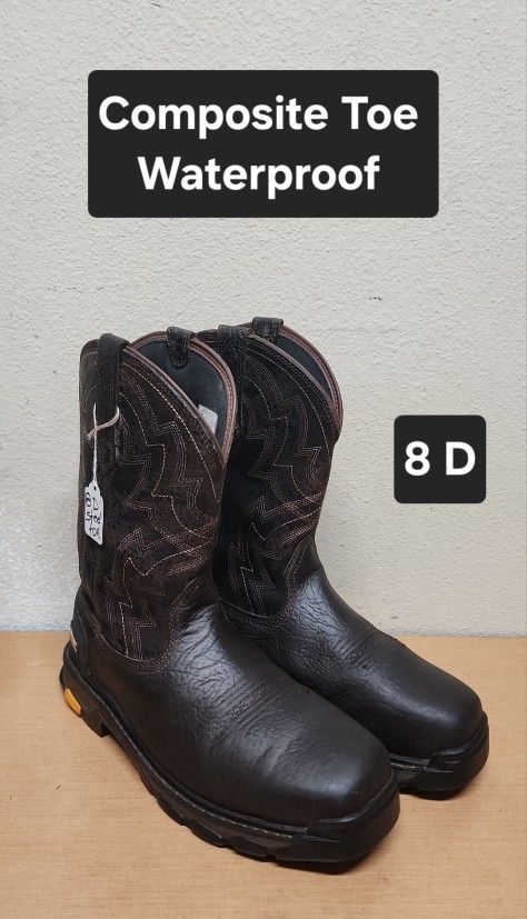 Ariat Work Boot Size 8 D COMPOSITE TOE 