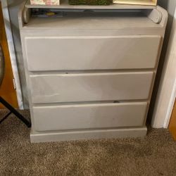 Cajonera De Tres Cajones Grandes Con Mesa 