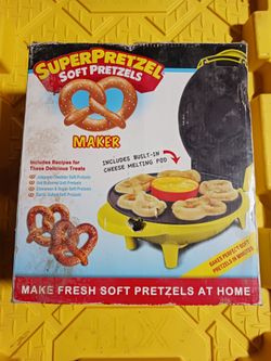 Superpretzel soft pretzels maker