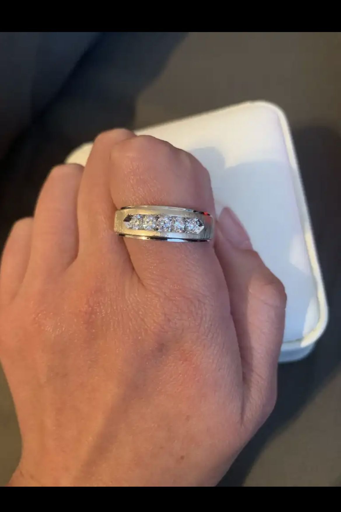 Men’s Engagement Ring Wedding Ring Male