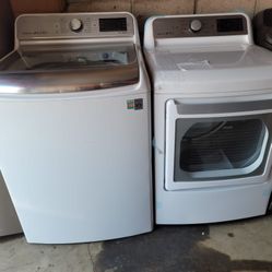 Top Load LG Washer and Dryer 