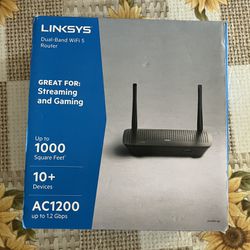 Linksys Dual Band WiFi 5 Router
