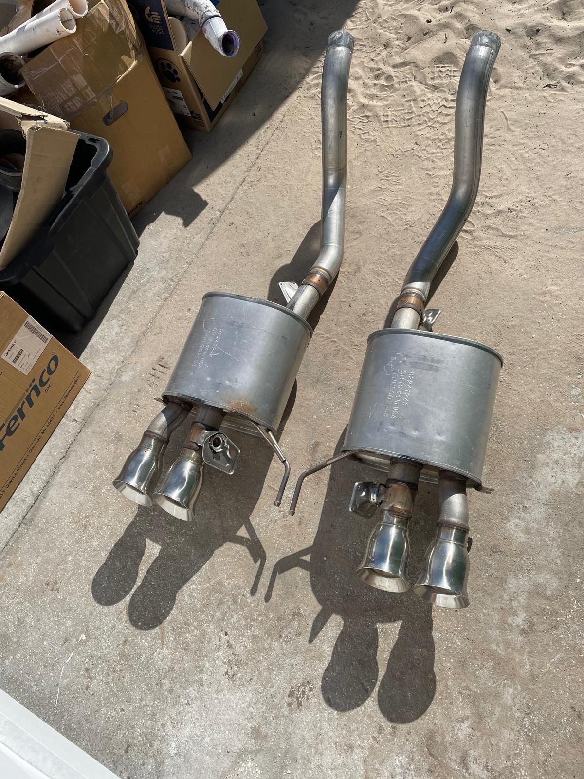 Corvette 2019 original Exhausts And Tips