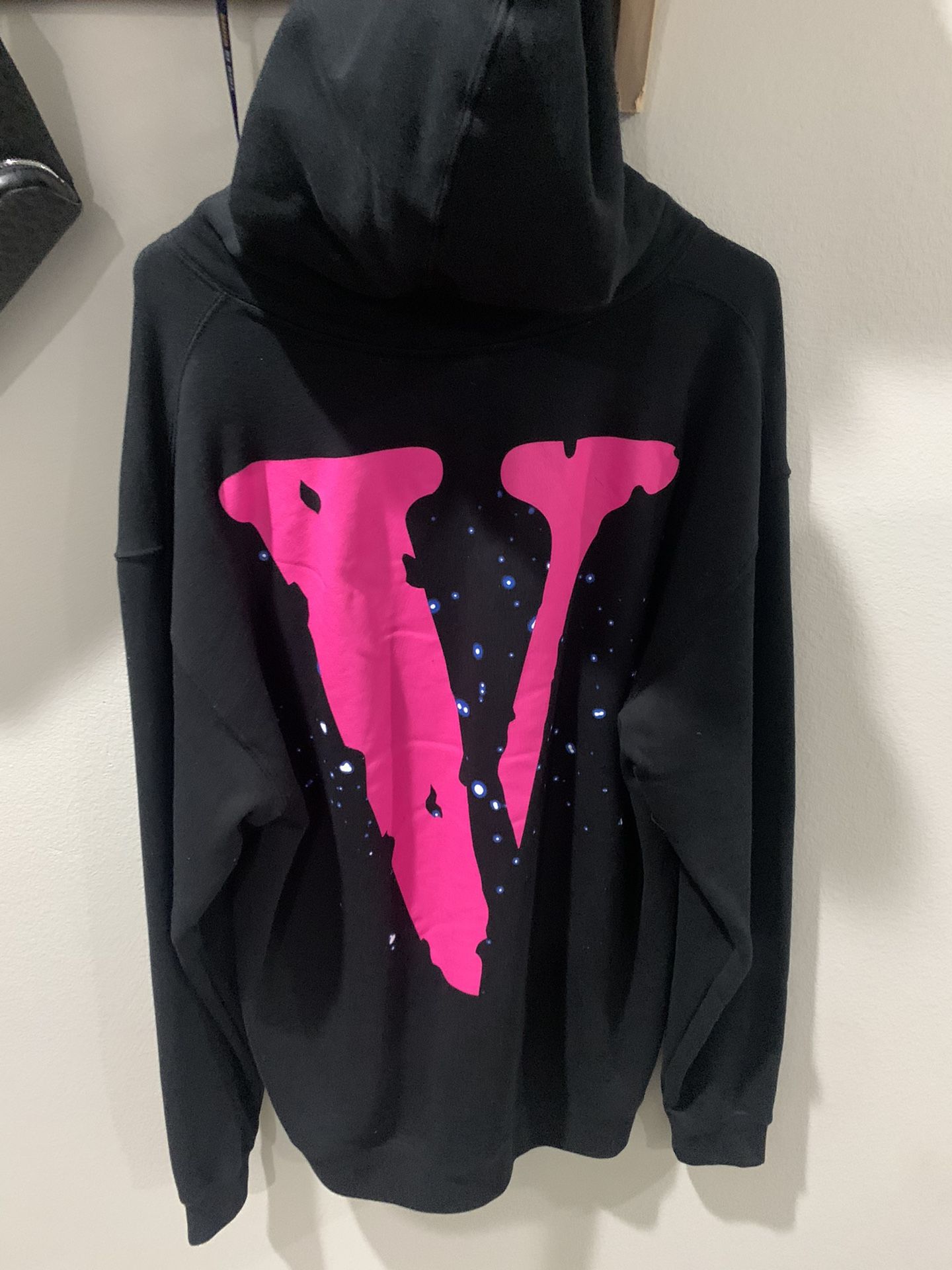 Pink sales vlone hoodie