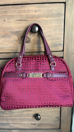 NWOT Tommy Hilfiger Red Satchel Purse