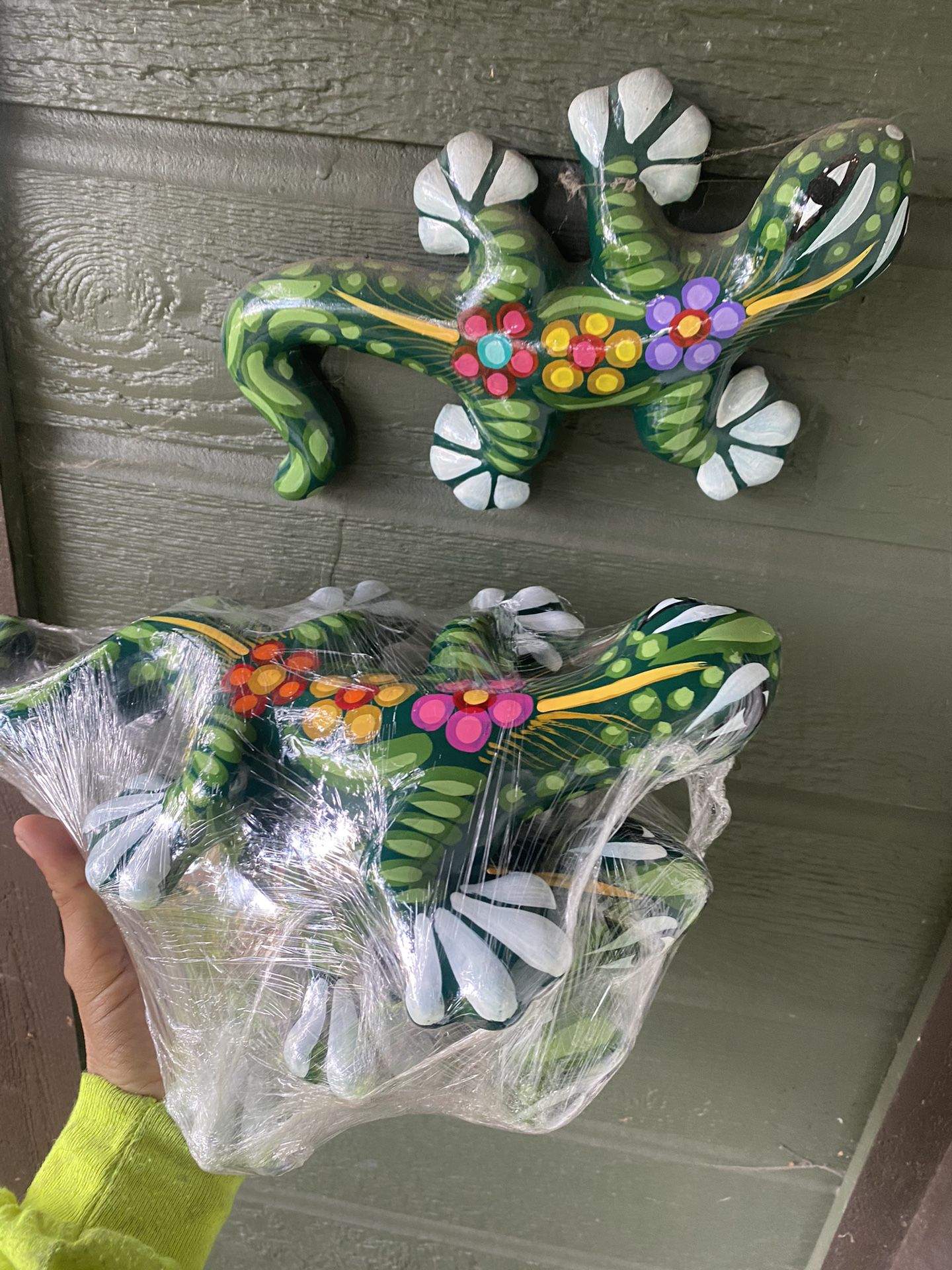 Talavera Home Decor Lizards Beautiful Decor For Front And Back Yard 