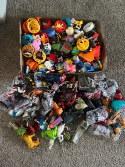 Huge lot of happy meal toys