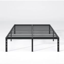 King Size Bed Frame with Storage Space,