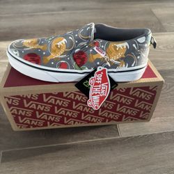 Boys vans- Size 4 youth 