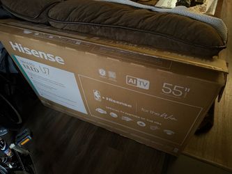 Hisense 55” U7 Series Mini-LED QLED 4K Google TV — Excellent Condition