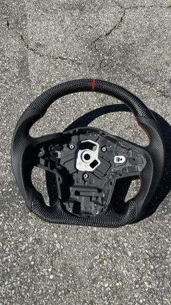 A90 Toyota Supra Carbon Fiber Steering Wheel