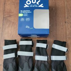 Youly XL Dog All-Weather Boots - Like New