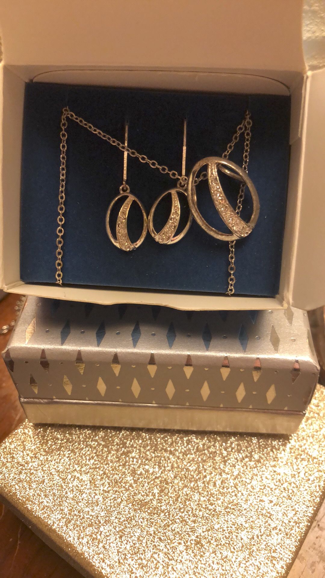 Necklace And Earrings Set