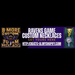 Come Get Your Fan Necklaces 
