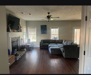 Wayfair Sectional Ribbed  Grey