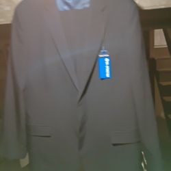 2 Piece Navy/ Marine Nautica Suit Bi- Stretch For Comfortable Fit R44 W38