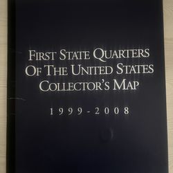 FIRST STATE QUARTERS OF THE UNITED STATES COLLECTOR'S MAP 1(contact info removed)