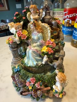 Vintage Angel Fountain
