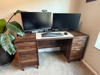 Walnut MCM Desk