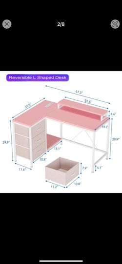 Pink Desk