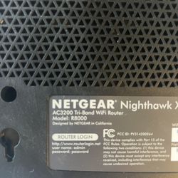 NETGEAR Nighthawk 6 Ac3200 WiFi Router 