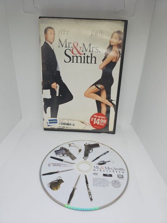 Mr. & Mrs. Smith (Widescreen Edition) - DVD - Blockbuster Rental - Brad Pitt