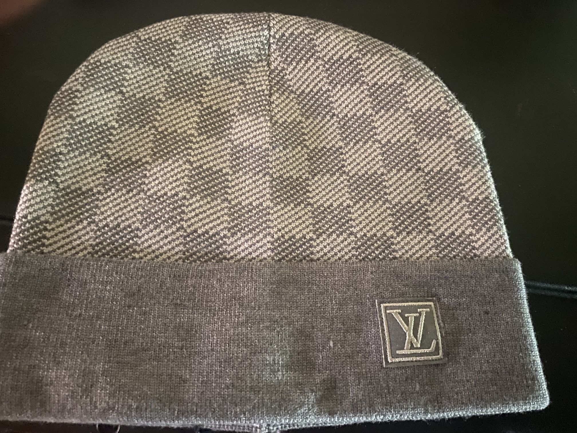 Grey Louis Vuitton Beanie