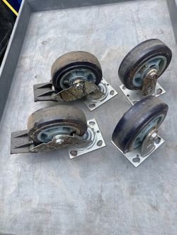 Casters, Heavy duty