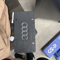 Audi Front Plate