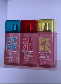 Victoria's Secret PINK Fragrance Mist Set of 3