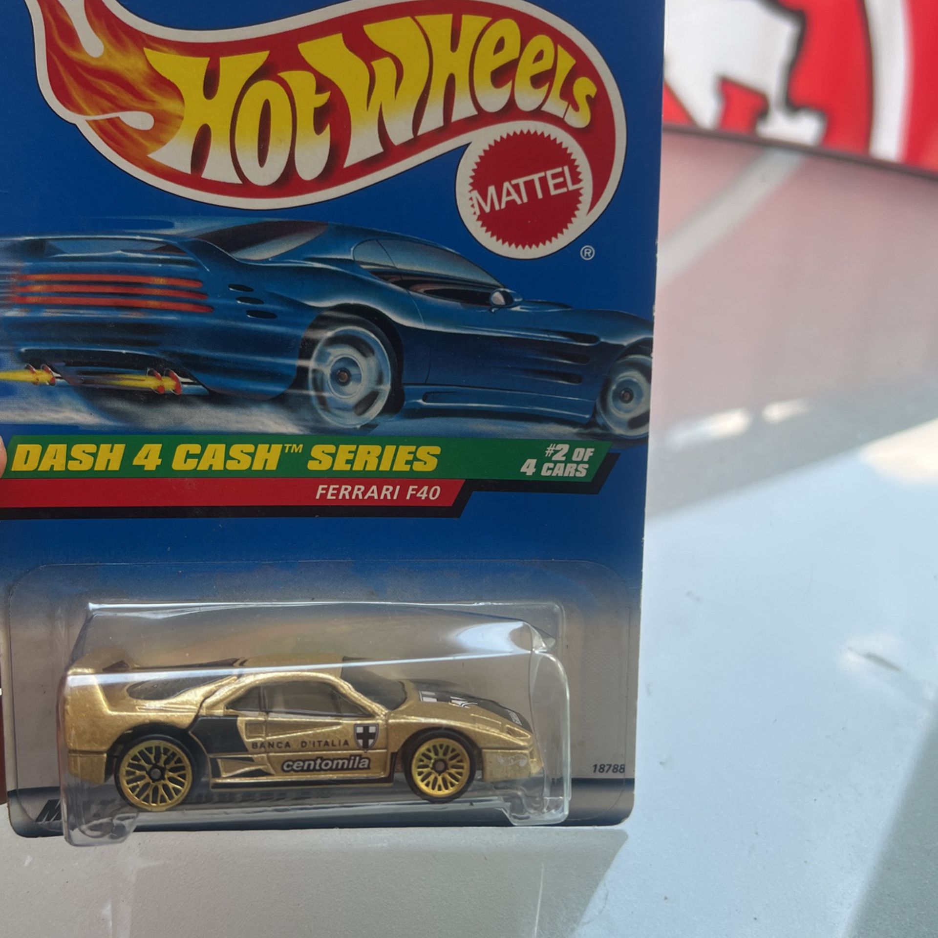 Hot Wheels Dash 4 Cash Series Ferrari F40