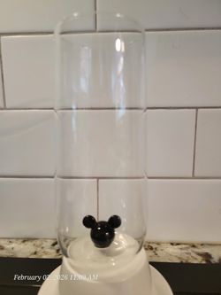 W. Disney Mickey Mouse Drinking Glass     