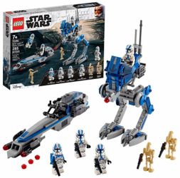 (11 BRAND NEW, SEALED BOXES) LEGO SETS 75280 Star Wars 501st Legion Clone Troopers