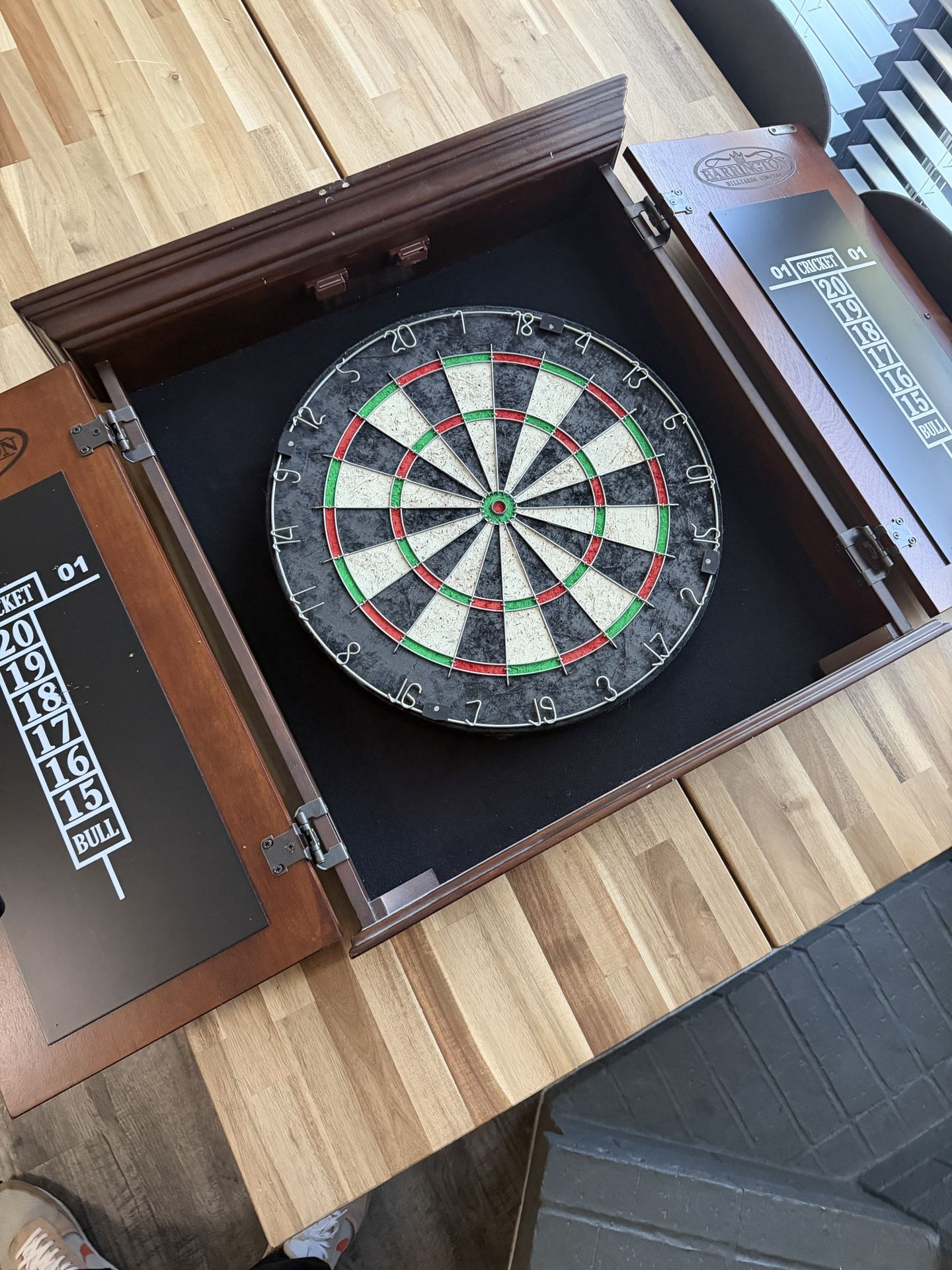 Dart Board Cabinet