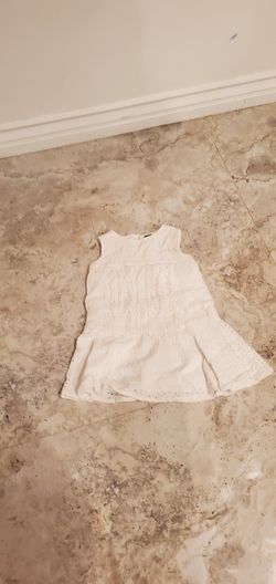 Baby Gap white dress