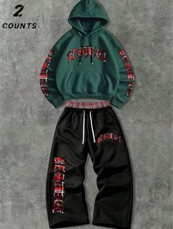 2-Piece Hoodie and Sweatpants Set