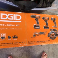 Ridgid Brandnew Setup 