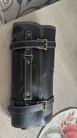 Leather knife portable holder