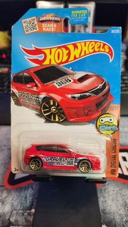 Hot Wheels Subaru WRX STI HW Digital Circuit Red Gravel Crew 30/250