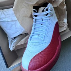 CHERRY 12 OG RETRO JORDANS 9.5