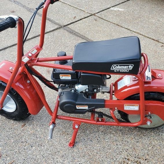 coleman mini bike ct100u stores Seat for the Monster Scooter Parts How to Make Your Coleman