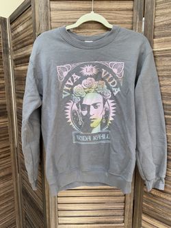 Frida Khalo Crewneck Sweatshirt Size Small